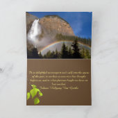 見事な仕事 ライフル 個人化 デスティニー デスティニーの サンキューカード (内部)