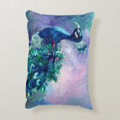 見事な孔雀II アクセントクッション (裏面(縦))