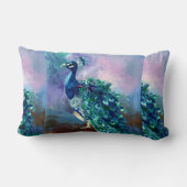 見事な孔雀II ランバークッション (裏面)