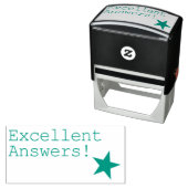 「見事な答え!」 グレーディング用ゴム印 セルフインキングスタンプ (インサイチュ)