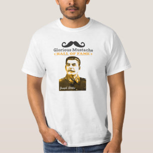 見事な髭栄誉の殿堂-ヨシフ・スターリン Tシャツ