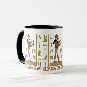 見事なPharaonic古いエジプト マグカップ