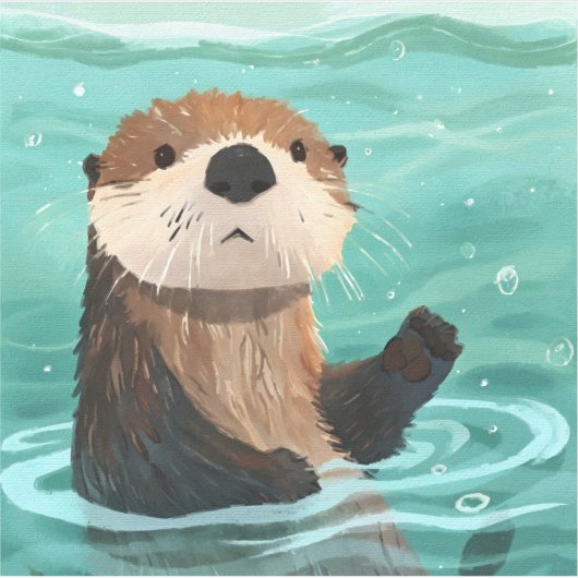 見事に楽しい飛び散るおもしろい シール (正面)