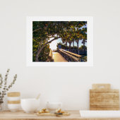 見出しビーチプリント ポスター (キッチン)