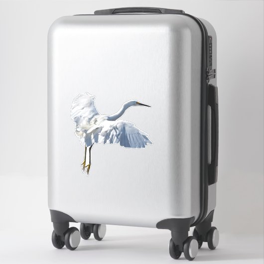 見威厳のあるた雪 シール (スーツケース)