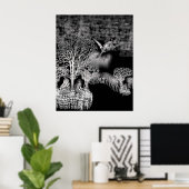 見守る ポスター (ホームオフィス)