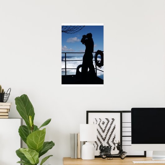 見張って ポスター (ホームオフィス)