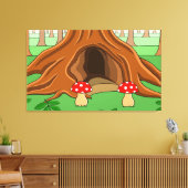 見張りの木 キャンバスプリント (インサイチュ (リビング))