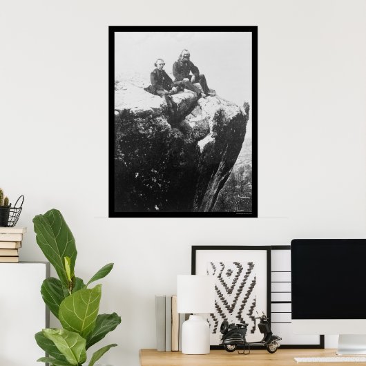 見張り山に止まった将校TN 1864 ポスター (ホームオフィス)