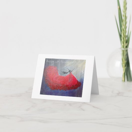 見捨てられて褒める ノートカード (正面)