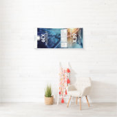 見本市のテーブルランナー 横断幕 (インサイチュ)