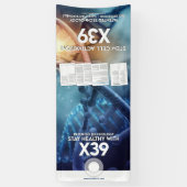 見本市のテーブルランナー 横断幕 (縦)