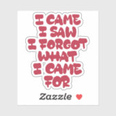 見来たよ忘れり来 シール (シート)