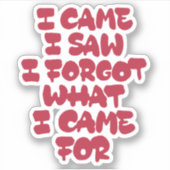 見来たよ忘れり来 シール (正面)