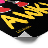 見来たら皮肉っぽくおもしろいした ポスター (角)