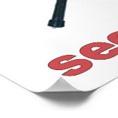 見来るラクロス ポスター (角)