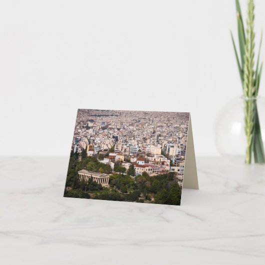 見渡すアテネ カード (正面)