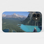 見渡すターコイズ色の湖 Case-Mate iPhoneケース (裏面(横))