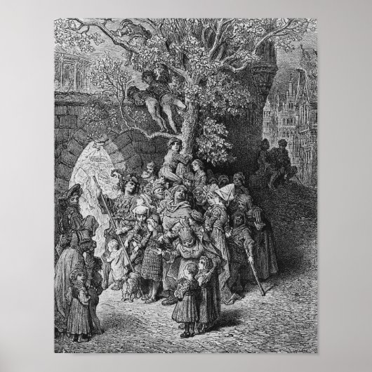 見物人や観客の集まり ポスター (正面)