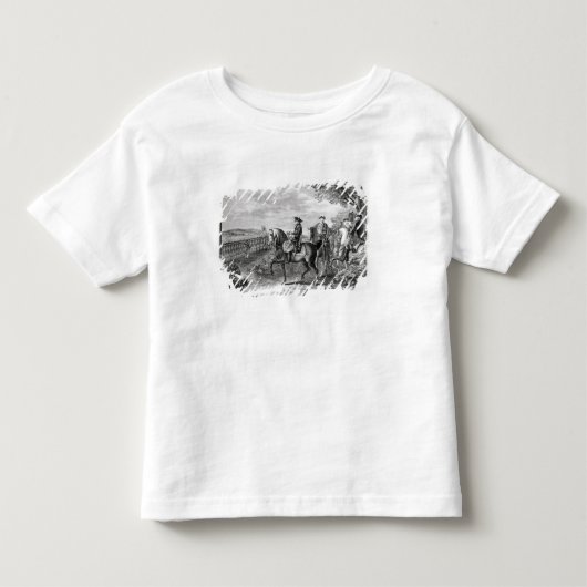 見直しているFrederick王プロシアのII トドラーTシャツ (正面)