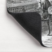 見直しているFrederick王プロシアのII マウスパッド (コーナー)