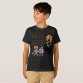 見知らぬ人からキャンディを取ろう面白いハロウィーン4 Tシャツ (正面フル)