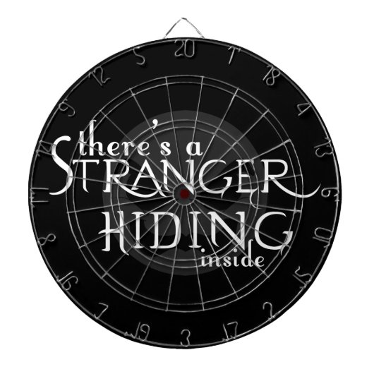 見知らぬ人がいる ダーツボード (正面)