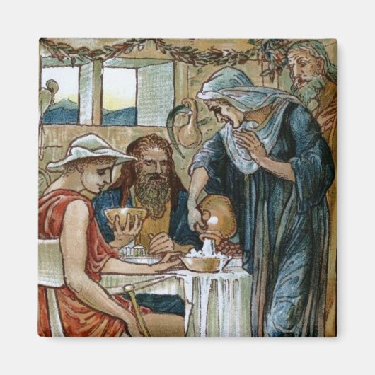 見知らぬ人たちが楽しんだ マグネット (正面)