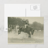 見知らぬ人のメイベル・ストリックランド。 ポストカード (正面/裏面)