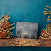 見知らぬ人は天使かもしれない フォトプラーク (側面)