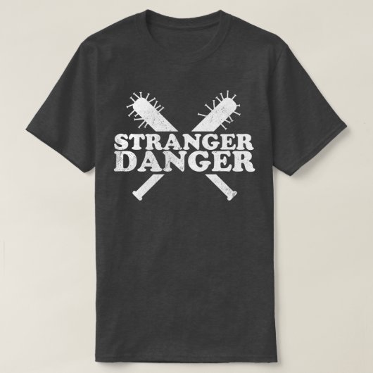 見知らぬ危険 Tシャツ (デザイン正面)