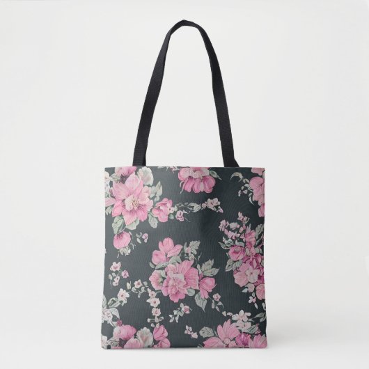 見知らぬ開花トートバッグ トートバッグ (正面)