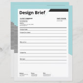 見積と簡単なテンプレート (正面/裏面)