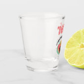 見積もりの下に落ちる ショットグラス (左)