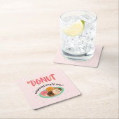 見積もりの下に落ちる スクエアペーパーコースター (インサイチュ)