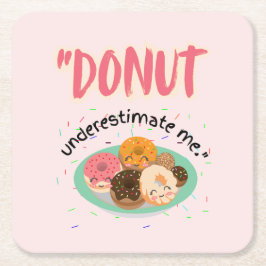 見積もりの下に落ちる スクエアペーパーコースター