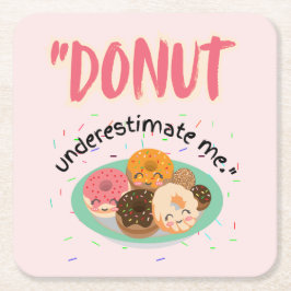 見積もりの下に落ちる スクエアペーパーコースター