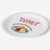 見積もりの下に落ちる ペーパープレート (アングル)