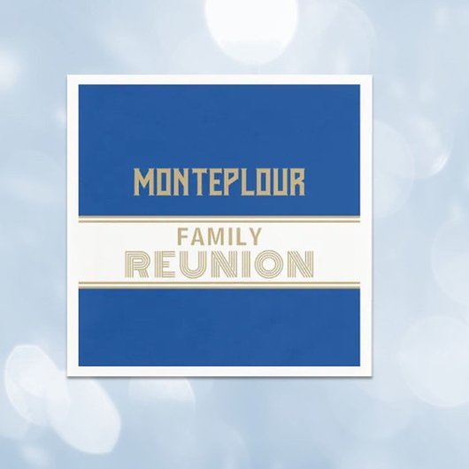 見素晴らしろ！クラシックファミリ懇親会 スタンダードカクテルナプキン