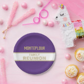 見素晴らしろ！クラシックファミリ懇親会 ペーパープレート (パーティー)