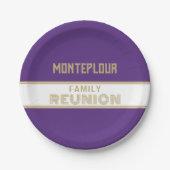 見素晴らしろ！クラシックファミリ懇親会 ペーパープレート (正面)