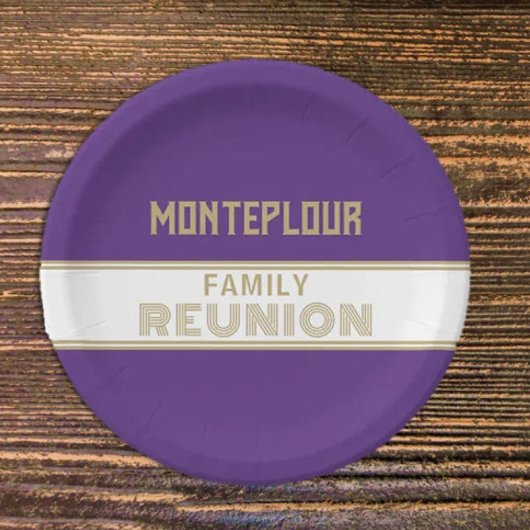 見素晴らしろ！クラシックファミリ懇親会 ペーパープレート