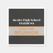 見素晴らしろ！クラシック、クラス懇親会 スタンダードカクテルナプキン (正面)