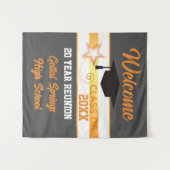 見素晴らしろ！任意の年クラス懇親会ウォール タペストリー (正面(横))