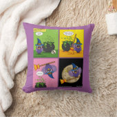 見習いウィザード – クリーニング漫画 クッション (ブランケット)