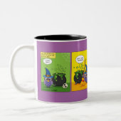 見習いウィザード – クリーニング漫画 ツートーンマグカップ (左)