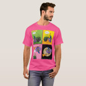 見習いウィザード – クリーニング漫画 Tシャツ (正面フル)