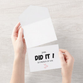 見習い年記念カード – Yes オールインワン招待状