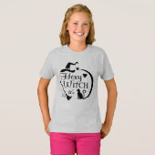 見習い魔女、ヘキシー・ウィッチ Tシャツ (正面フル)