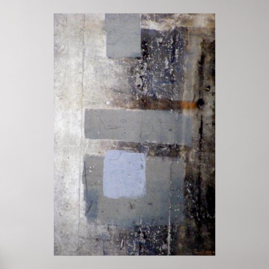 見落とされた抽象的6 ポスター (正面)